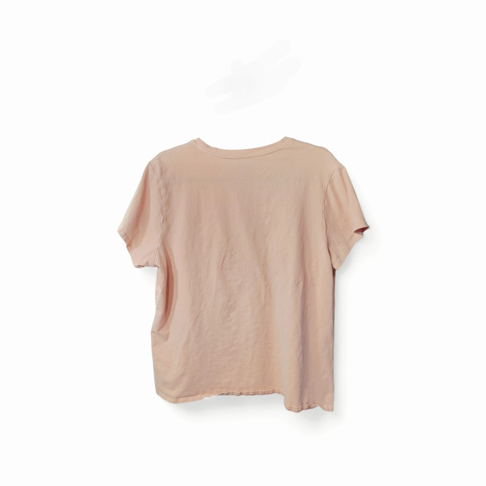 Ariat Light Pink Tee with Black and White Graphic - Picture 6 of 6